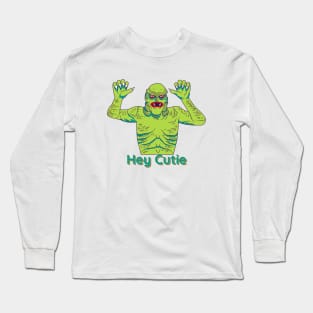 Hey cutie Monster Long Sleeve T-Shirt